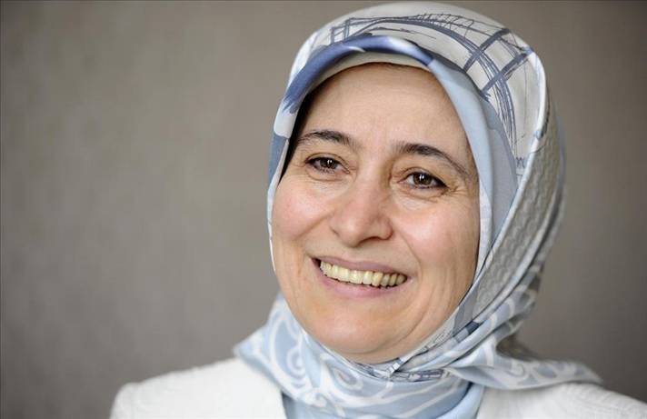 Sare Davutoğlu şehit eşinin doğumunu yaptırdı