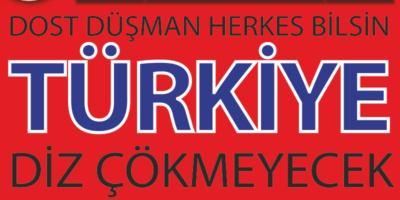 Türkiye Diz Çökmeyecek – Sayı 74